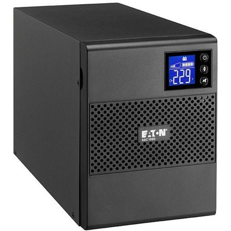 EATON UPS System, 500VA, 4 Outlets, Tower, Out: 100/110/120V AC , In:120V AC 5SC500